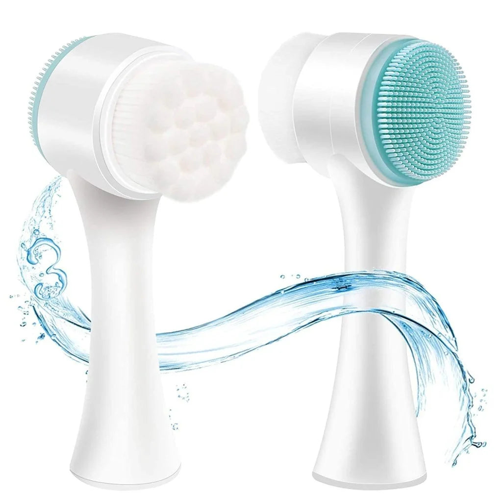 Brosse Visage 2‑en‑1